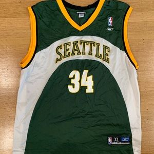 Ray Allen Seattle SONICS #34 jersey Size XL